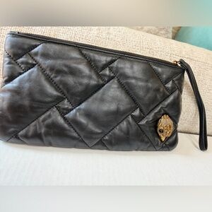 Kurt Geiger Quilted Black Clutch
